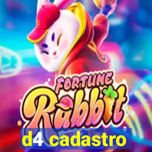 d4 cadastro